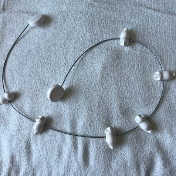 White Owl Photo Holder Wall Mount - Picture 3 of 3